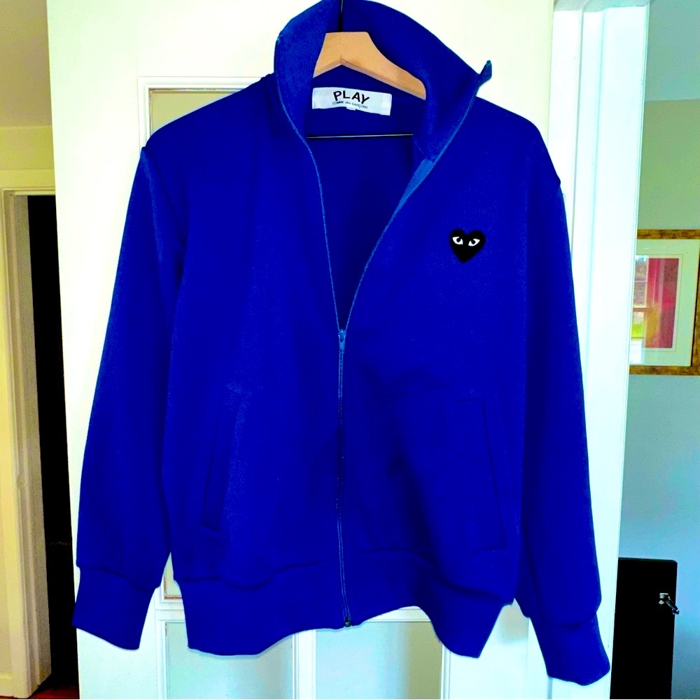 Sold @2ndSt — CDG Comme Des Garçons Cobalt Blue Track Jacket - Picture 5 of 5